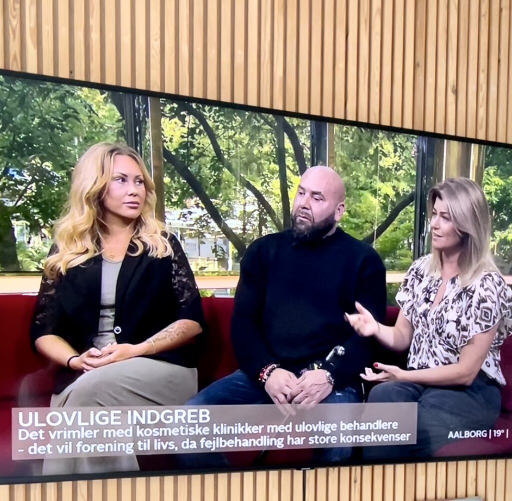 Anita Wiese, Formand for ny brancheforening for kosmetiske klinikker i Go' morgen Danmark på TV2